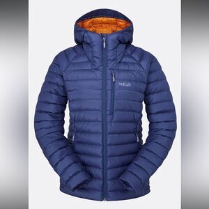 Rab Microlight Alpine Down Jacket Patriot Blue (Marmalade) S NWT